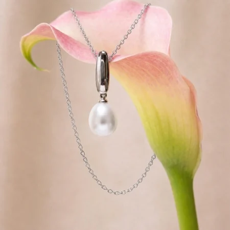 Pearl Grace Silver Pendant