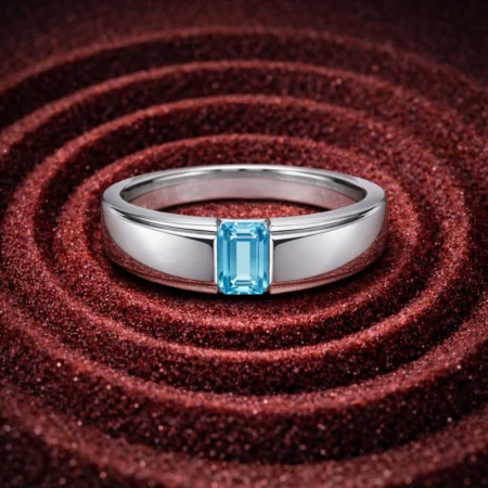 Alencia Prism Solitaire Silver Ring – 3 Stone Variations