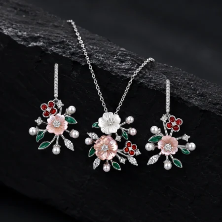 Lavender Blossom Shell Set