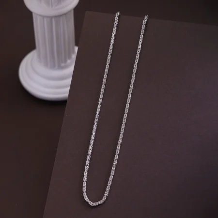 Alencia Imperial Byzantine 925 Sterling Silver Chain Necklace – Limited Edition