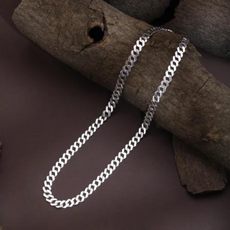Alencia Luxe Cuban Silver Chain