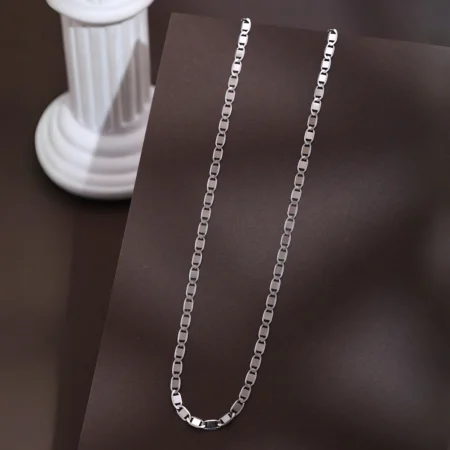 Alencia Signature Figaro 925 Sterling Silver Chain Necklace – Limited Edition