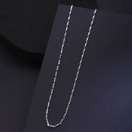Alencia Prism Twist 925 Sterling Silver Chain Necklace – Limited Edition