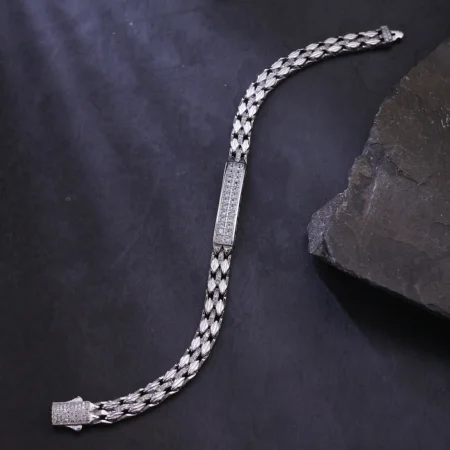 Alencia Limited Edition Royal Weave Statement Bracelet