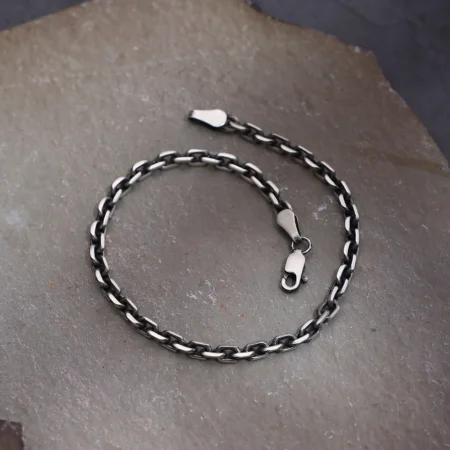 Alencia Anchor Link 925 Sterling Silver Bracelet