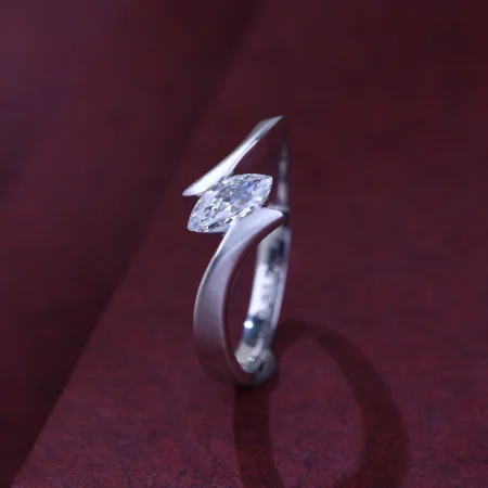 The Alencia Urban Serenade Marquise Bypass Ring
