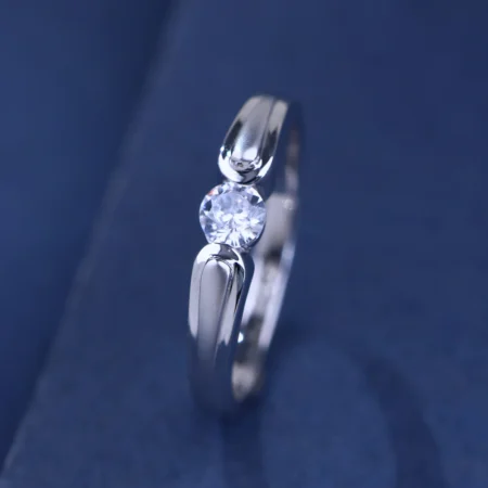 The Alencia Urban Serenade Collar Solitaire Ring
