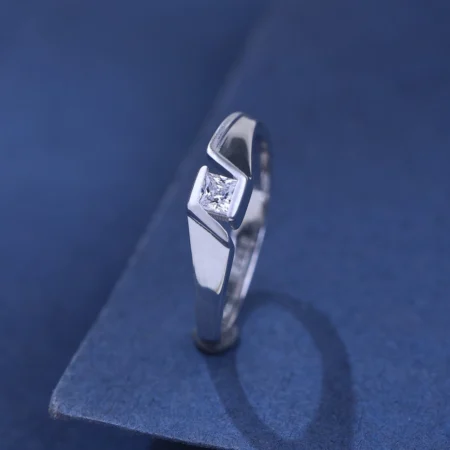 The Alencia Urban Serenade Princess Tension-Bypass Ring